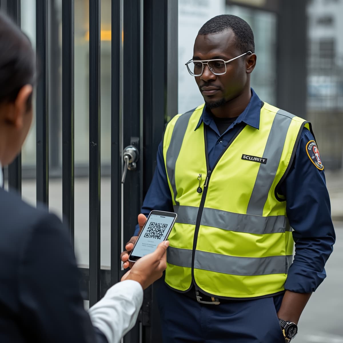 Brezly security dashboard and access control interface